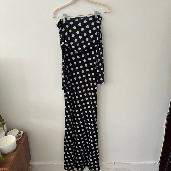 AFRM Thelma Dress in Diagonal Dot size XXS - Picture 5 of 8